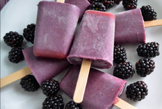 Paletas de mora Foto: Youtube