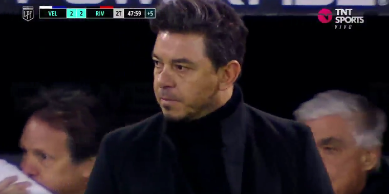 Gallardo tomó una decisión que habla por sí sola después del empate de River ante Vélez.