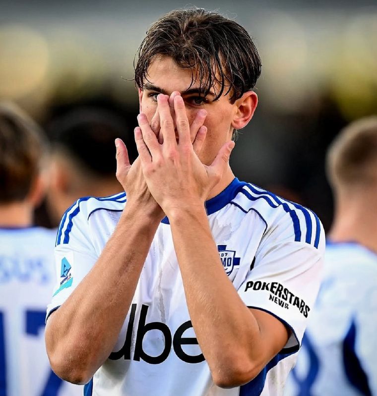 Nico Paz se consolidó como una de las revelaciones del año en la Serie A.