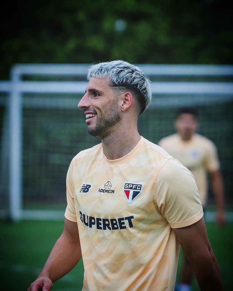 Jonathan Calleri quiere volver a All Boys. Foto: @SaoPabloFC