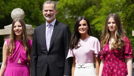Este fue el look de la infanta Sofía para mostrarse como una Barbie. Foto: INSTAGRAM @letiziaortizfanss