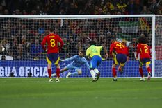 Paquetá marca el empate para Brasil. Foto: EFE