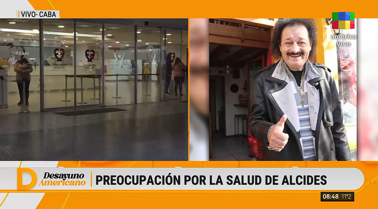Preocupación por Alcides. Foto: captura de video/ América TV. Preocupación por Alcides. Foto: captura de video/ América TV.