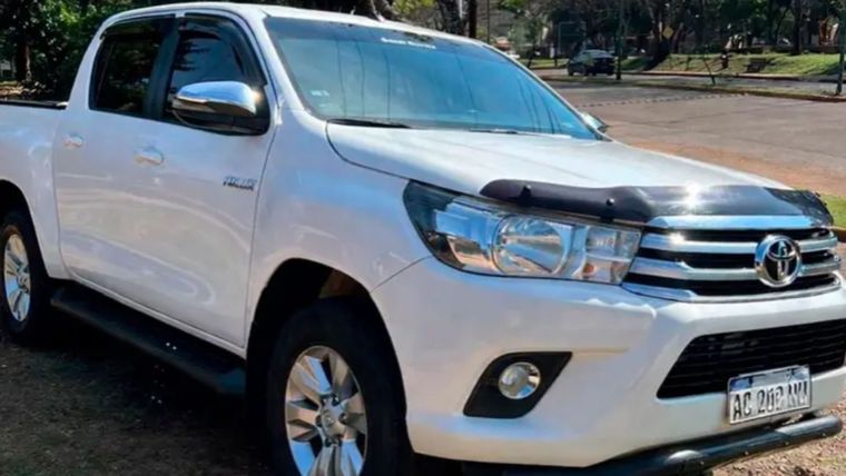 La camioneta robada. La camioneta robada.