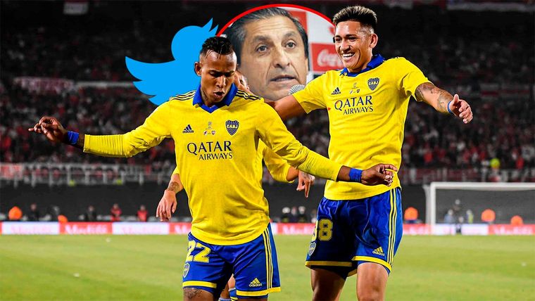 Boca se burló de River en Twitter.