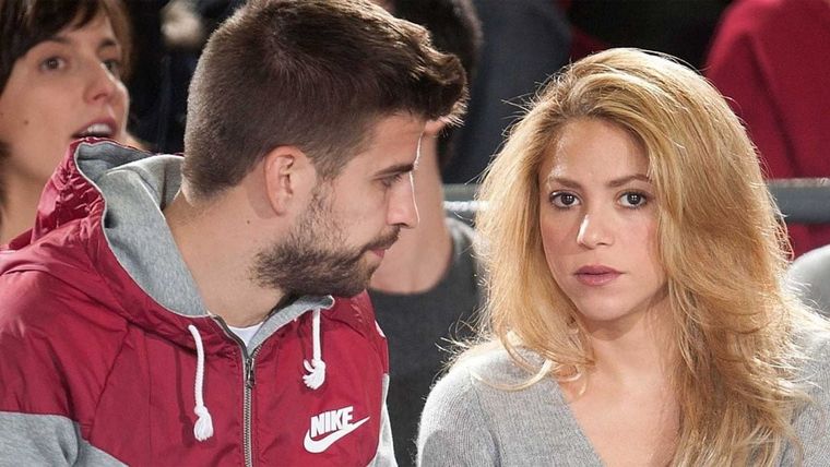 Piqué y Shakira Foto: Archivo