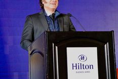 Javier Milei tuvo una charla más distendida este miércoles. Se ilusiona con los resultados obtenidos. Foto: Presidencia Javier Milei tuvo una charla más distendida este miércoles. Se ilusiona con los resultados obtenidos. Foto: Presidencia