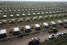 Clientelismo. Módulos a cambio de apoyo político Foto: Argentina.gob