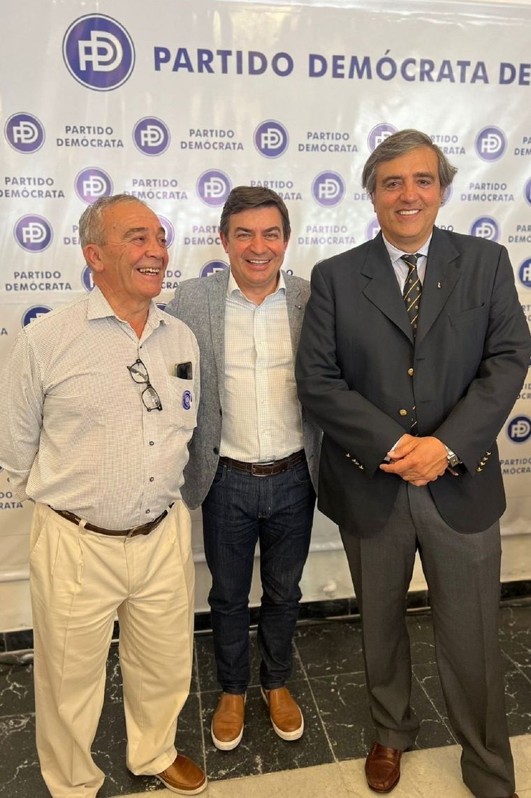 Omar De Marchi y Armando Magistretti Foto: Twitter @omardemarchi