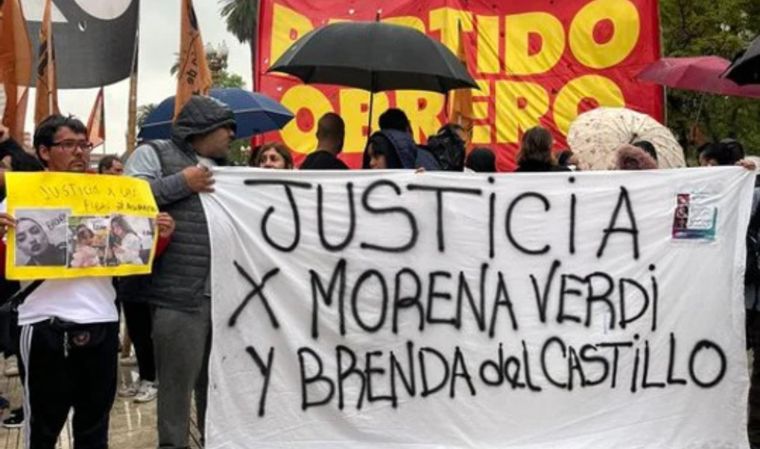 Comenzó la movilización para reclamar justicia por los crímenes de Brenda, Morena y Lara.