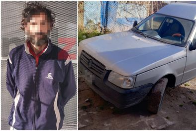 MDZol | Portada detenido Las Heras camioneta