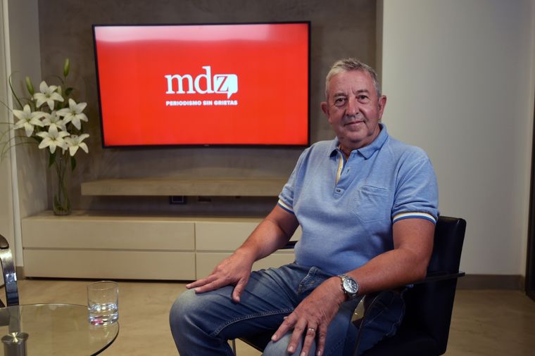 Julio Cobos, exvicepresidente de la Nación, en una entrevista exclusiva con MDZ. Foto: Maximiliano Ríos/MDZ