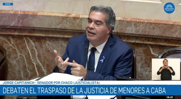 Captura de pantalla Senado Captura de pantalla Senado