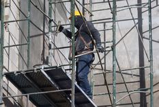 La construcción cayó un 23% Foto: ALF PONCE MERCADO / MDZ