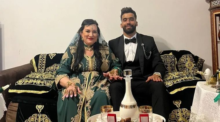 Carina Fagni Zanni está radicada en Inglaterra y Youssef vive en Marruecos. Foto: Foto: Facebook Carina Fagni