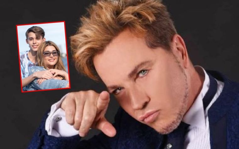 Crítico El ex novio de Ricardo Fort arremetió contra sus hijos.