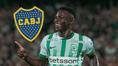 Hinestroza jugará en Boca en 2026.