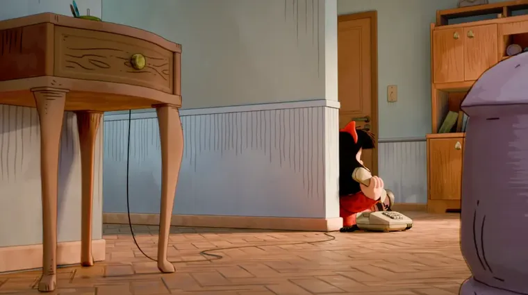 La única imagen revelada sobre la serie de Mafalda. La única imagen revelada sobre la serie de Mafalda.