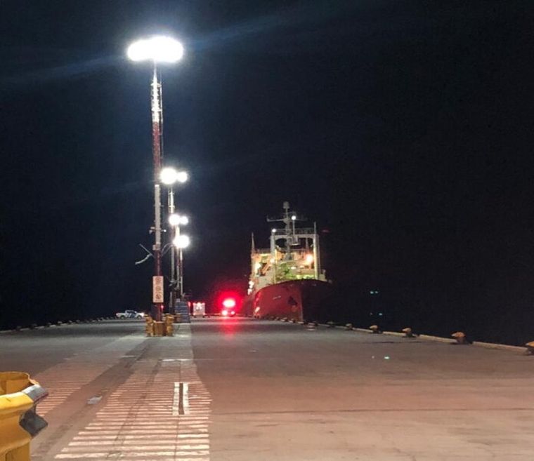 El Echizen Maru, el buque del misterio. Foto: Foto: El Fueguino