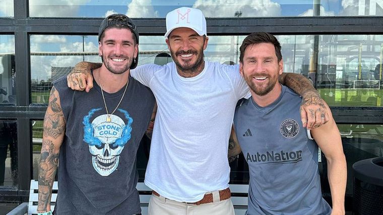 David Beckham expresó su felicidad por el arribo de Rodrigo De Paul a Inter Miami.