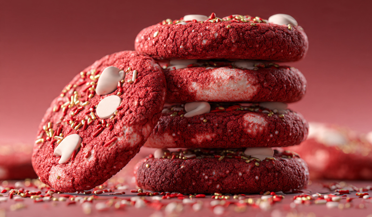 Cookies red velvet con chocolate blanco Cookies red velvet con chocolate blanco