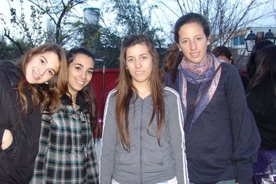 MDZol | Sol Castellano, Justina Martínez y Gabriela y Valeria Aparicio pidieron foto y portada. Foto: MDZ