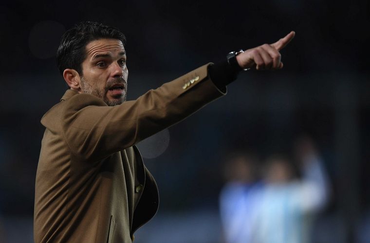Gago analizó la victoria de Racing. Foto: Télam