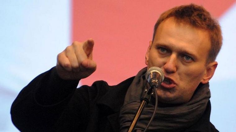 Navalny durante un acto opositor en 2011. Foto: Getty Images