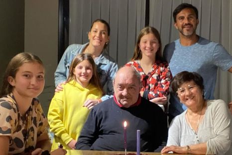 Dolor en la familia. Foto: Instagram/ @fabiancuberooficial. Dolor en la familia. Foto: Instagram/ @fabiancuberooficial.