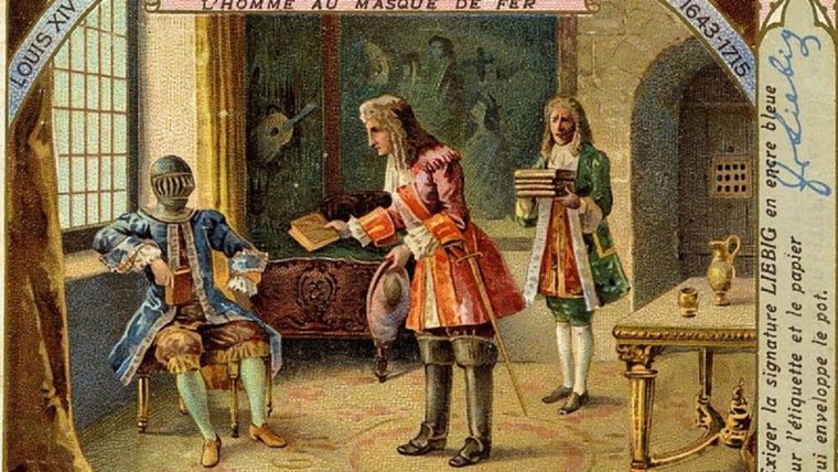 El de la máscara de hierro fue un apodo que se le dio a un hombre identificado como Eustache, quien estaba bajo la custodia de Saint-Mars. Foto: GETTY IMAGES