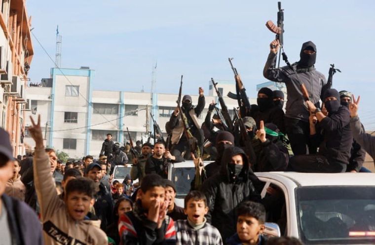 Brigadas Al Qassam, el brazo armado de Hamás. Foto: X