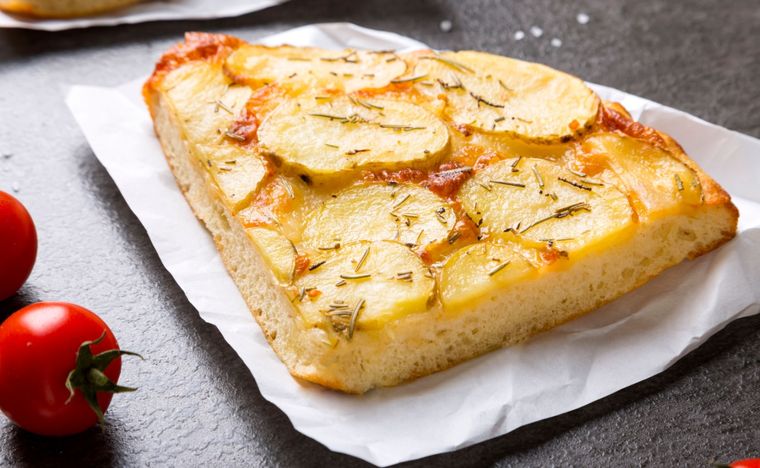 Focaccia Una receta clásica de Italia para hacer en pocos minutos. Foto: Shutterstock