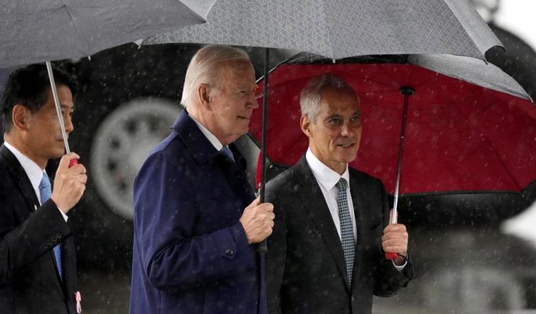 Joe Biden Joe Biden ya está en Japón. Foto: Efe.
