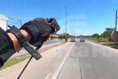 Impactante persecución policial en Rosario. Foto: GSFE