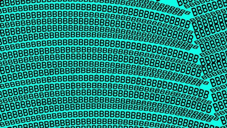 Acertijo visual, reto visual, letra Fuente: MDZ Online