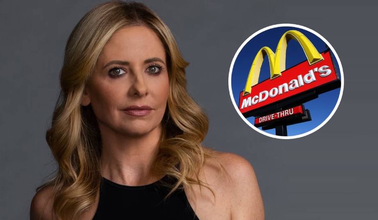 El drama que Sarah Michelle Gellar vivió con McDonalds de chica.