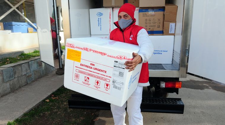 La segunda dosis de la Sputnik ya es distribuida entre las 24 jurisdicciones