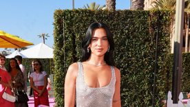 Dua Lipa avant premiere de Barbie.
