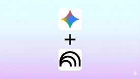 La colaboración entre Gemini y NotebookLM. La colaboración entre Gemini y NotebookLM.