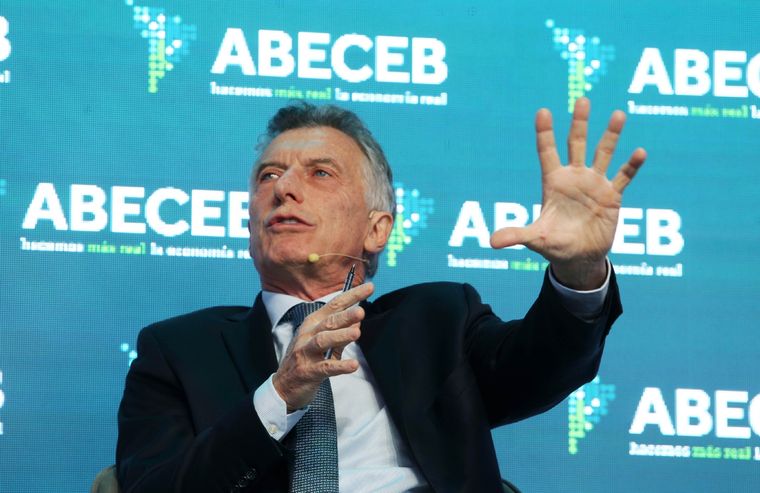 El expresidente de la Nación, Mauricio Macri, resaltó su apoyo al anuncio de Javier Milei para desregular la economía Foto: NA