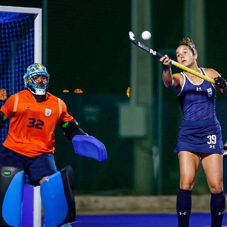 Thomé será la única mendocina en integrar la lista para los Panamericanos y ya piensa en los Olímpicos Foto: Panam Hockey