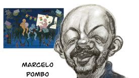 Marcelo Pombo y su arte pop. Marcelo Pombo y su arte pop.