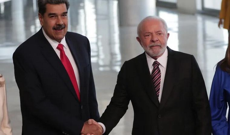 Nicolás Maduro y Lula da Silva tienen muy buena relación.