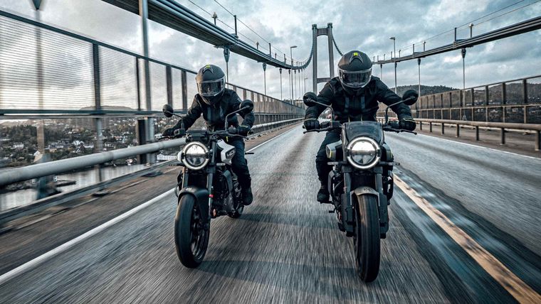 La Husqvarna Vitpilen 401 ya se ofrece en Argentina Foto: Husqvarna