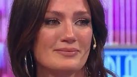 Paula Chaves se mostró profundamente conmovida durante su participación en el canal de streaming Olga. / Captura TV Paula Chaves se mostró profundamente conmovida durante su participación en el canal de streaming Olga. / Captura TV