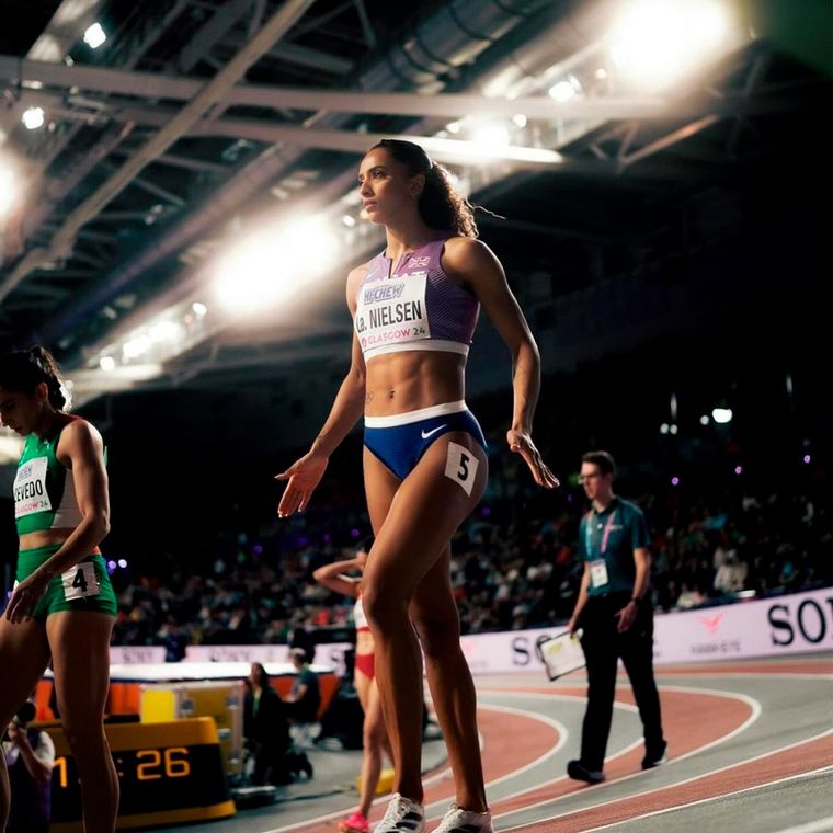 Laviai Nielsen va en busca de disputar sus segundos Juegos Olímpicos. La atleta británica tiene esclerosis múltiple. Foto: @laviai