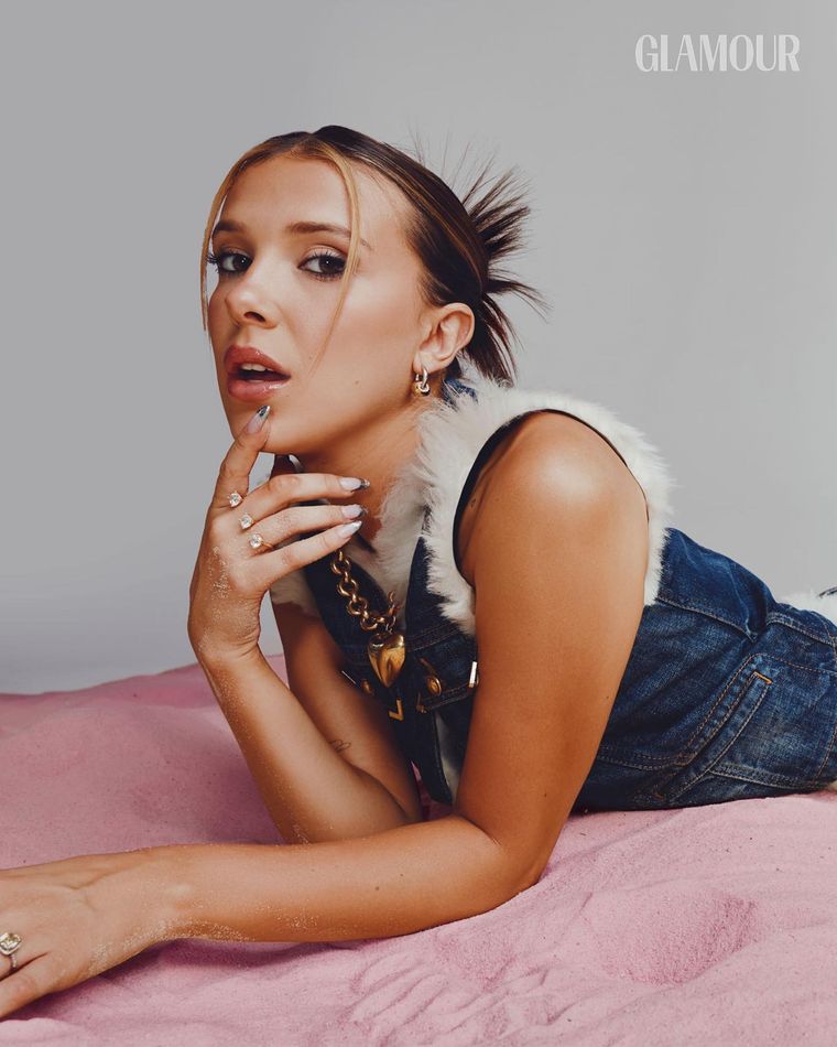 Millie Bobby Brown posee millones de fans en todo el planeta Foto: Instagram/Glamour