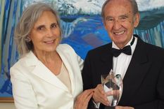 Nicolás Catena y su esposa Elena Maza