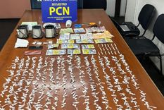 operativo antidroga en el campo papa: secuestraron mas de 560 dosis de cocaina