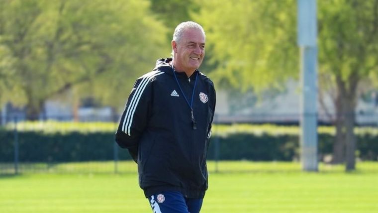 Alfaro y su sincericidio tras la victoria de Argentina ante Costa Rica. Foto: Instagram @fedefutbolcrc